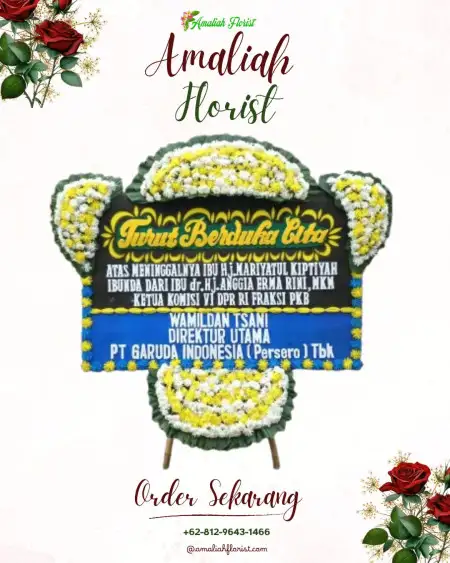 Papan Bunga Duka Wedding Venue Sentul